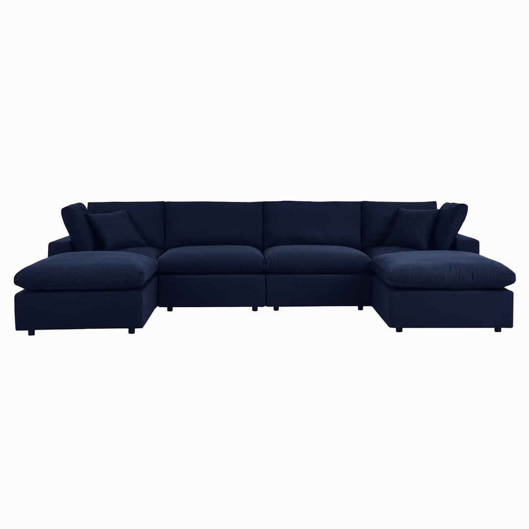 Commix 6-Piece Sunbrella® Outdoor Patio Sectional Sofa
