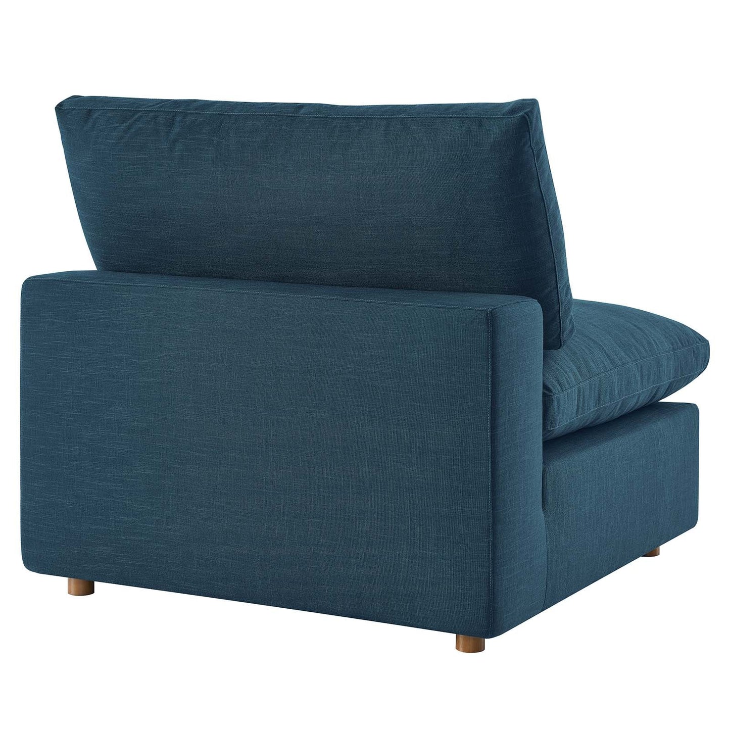 Tobi Overstuffed Upholstered Armless Chair