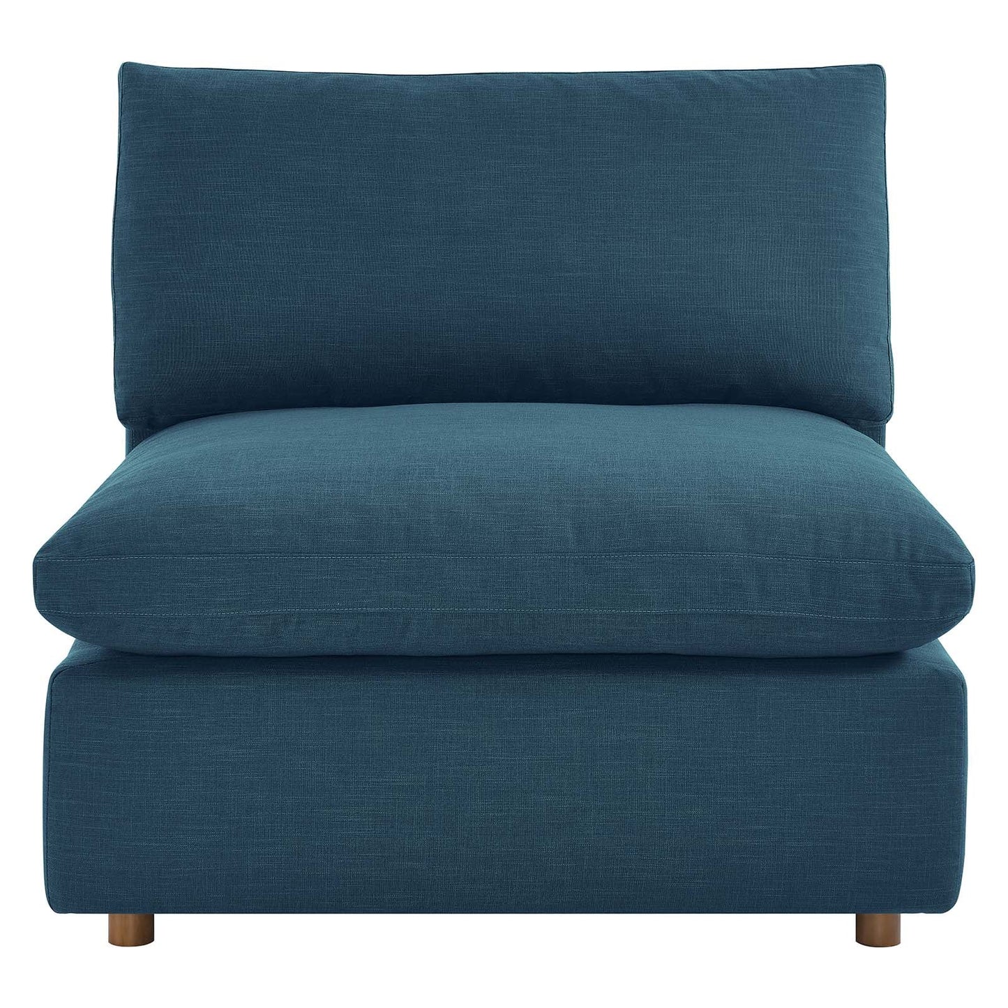 Tobi Overstuffed Upholstered Armless Chair