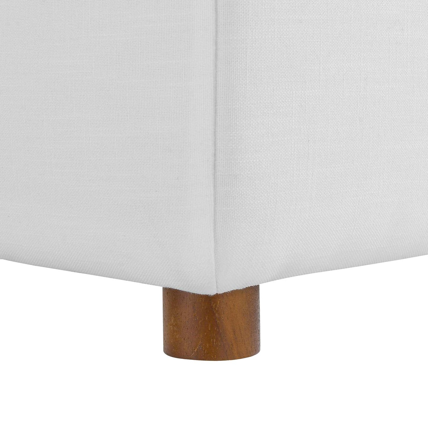 Tobi Overstuffed Upholstered Armless Chair