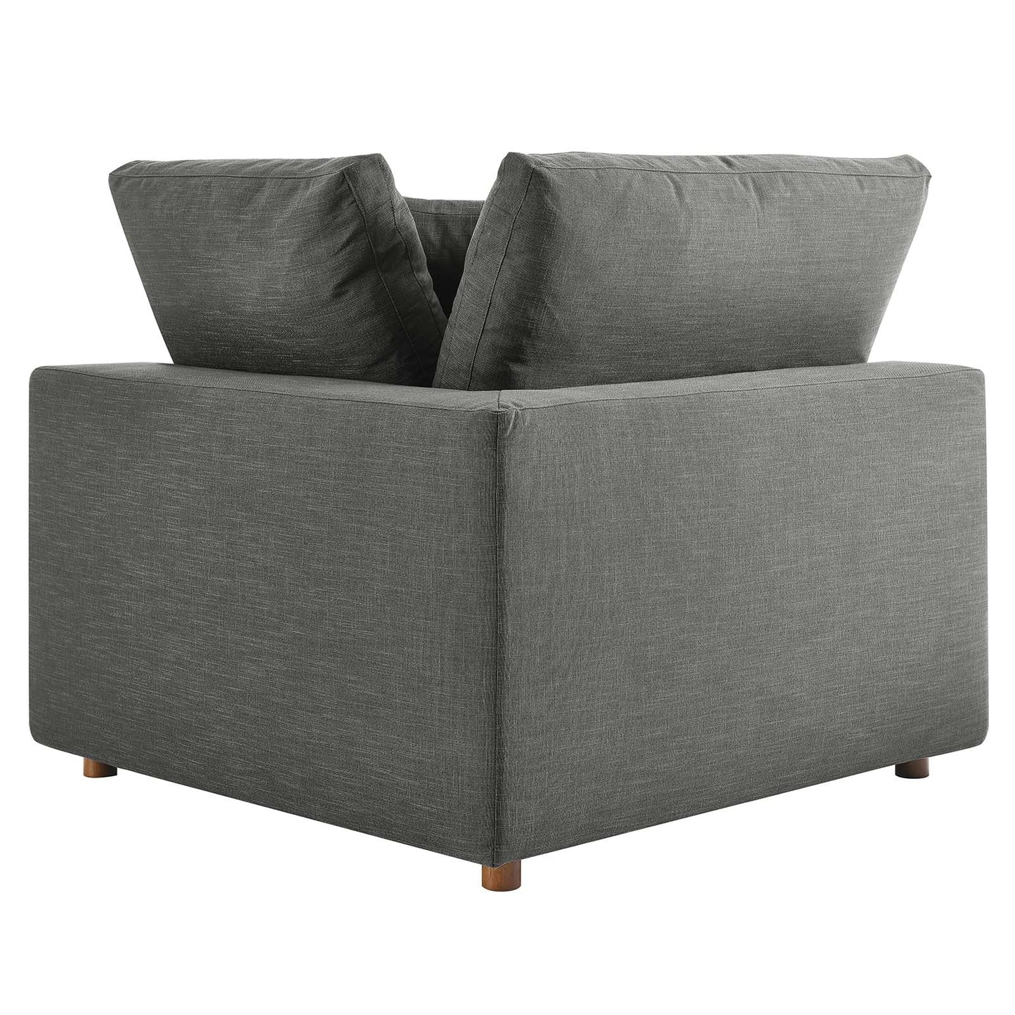 Tobi Overstuffed Upholstered Corner Chair