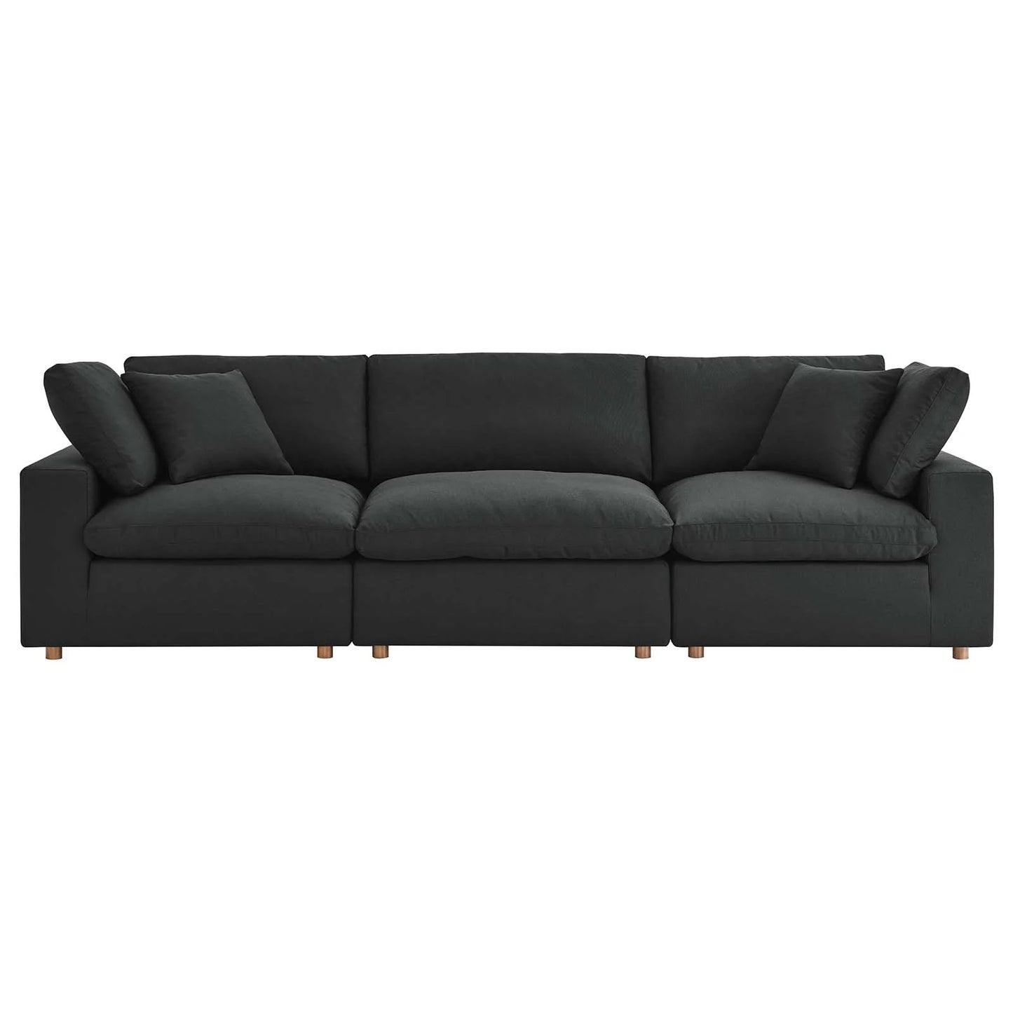 Tobi Overstuffed 3-Piece Sectional Sofa