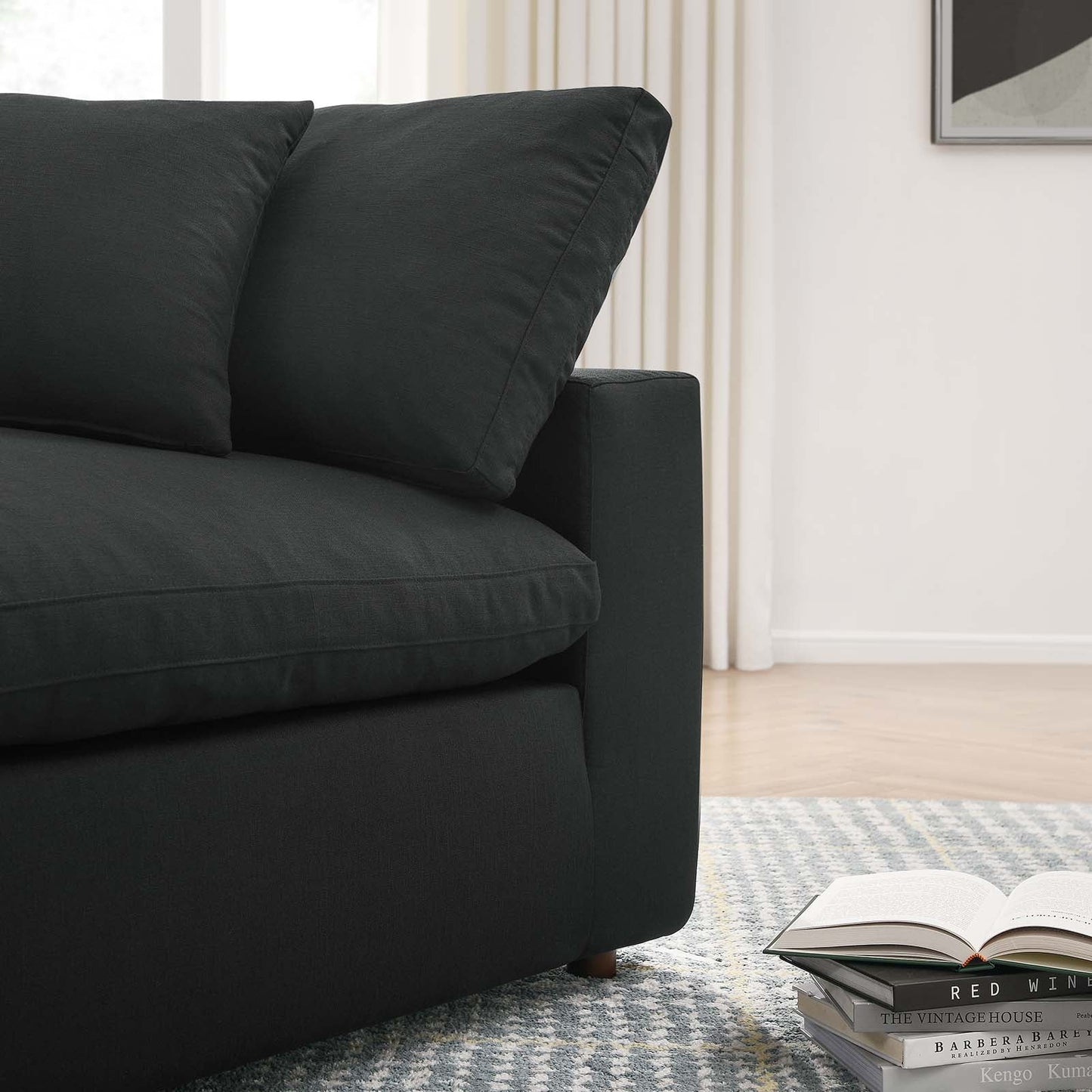 Tobi Overstuffed 3-Piece Sectional Sofa
