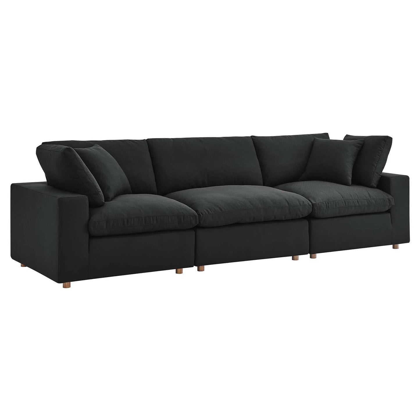 Tobi Overstuffed 3-Piece Sectional Sofa