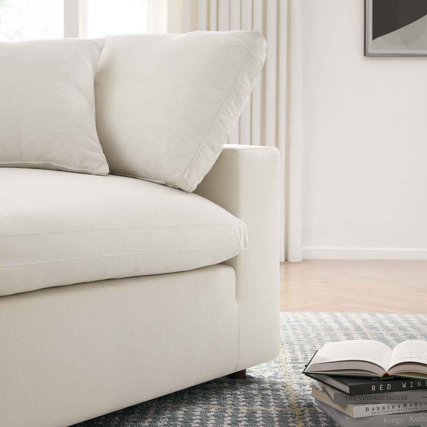 Tobi Overstuffed 3-Piece Sectional Sofa