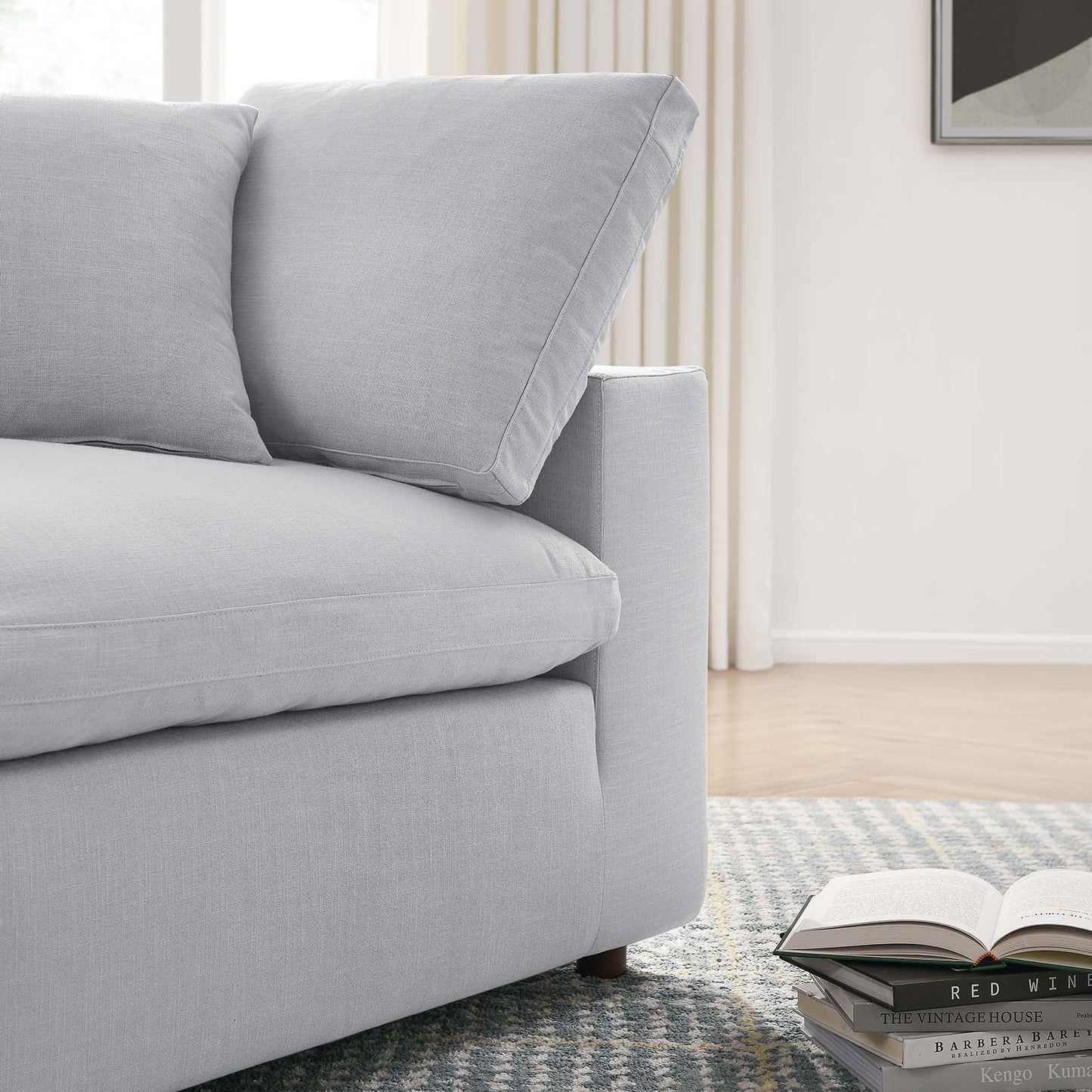 Tobi Overstuffed 3-Piece Sectional Sofa
