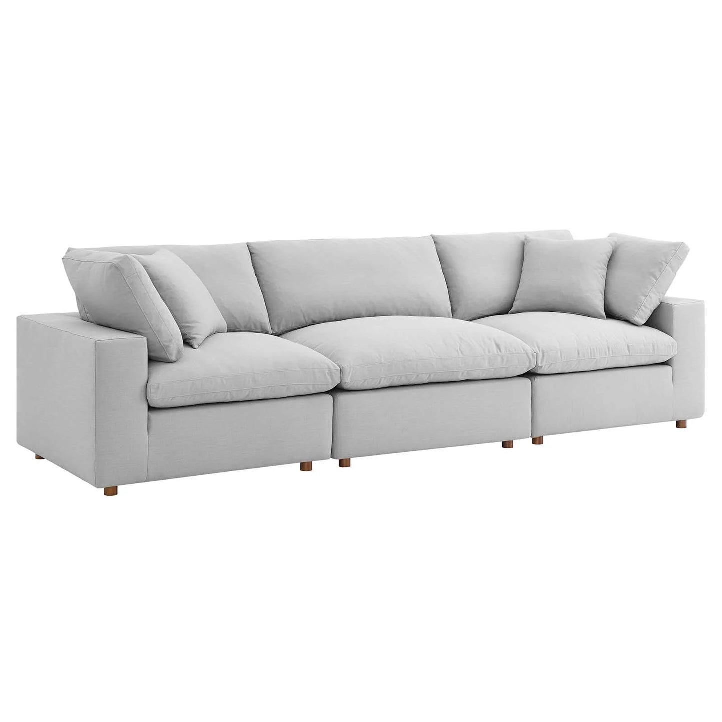 Tobi Overstuffed 3-Piece Sectional Sofa