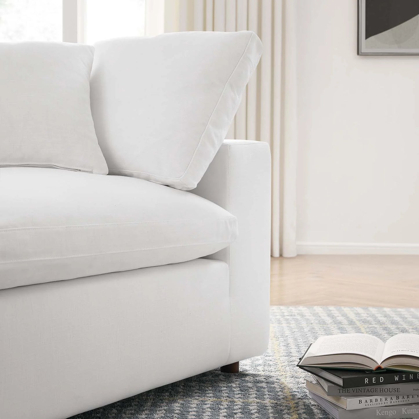 Tobi Overstuffed 3-Piece Sectional Sofa