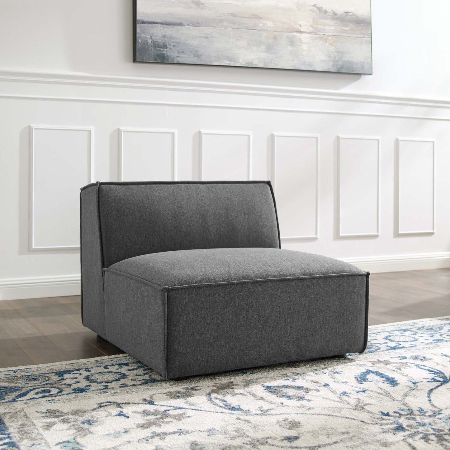 Nio Sectional Sofa Armless Chair