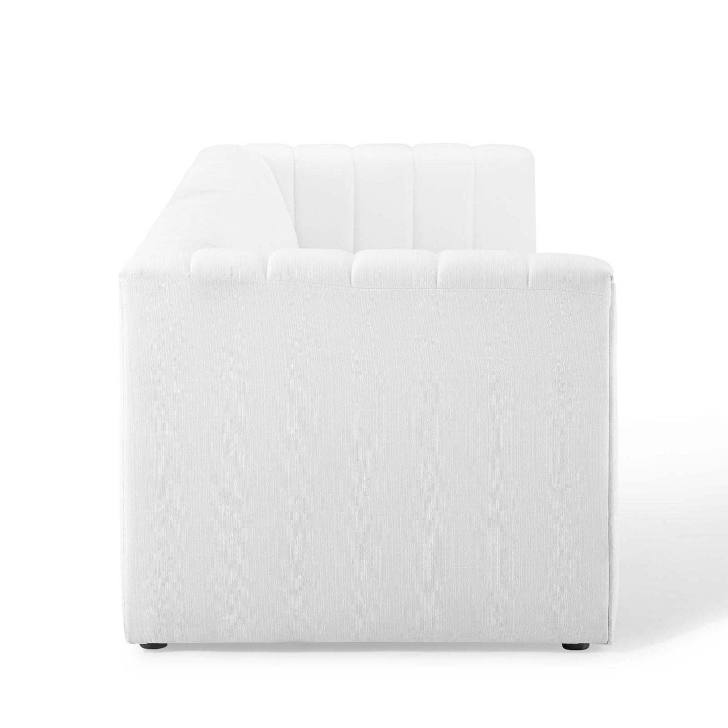 Kano Channel Tufted Upholstered Sofa