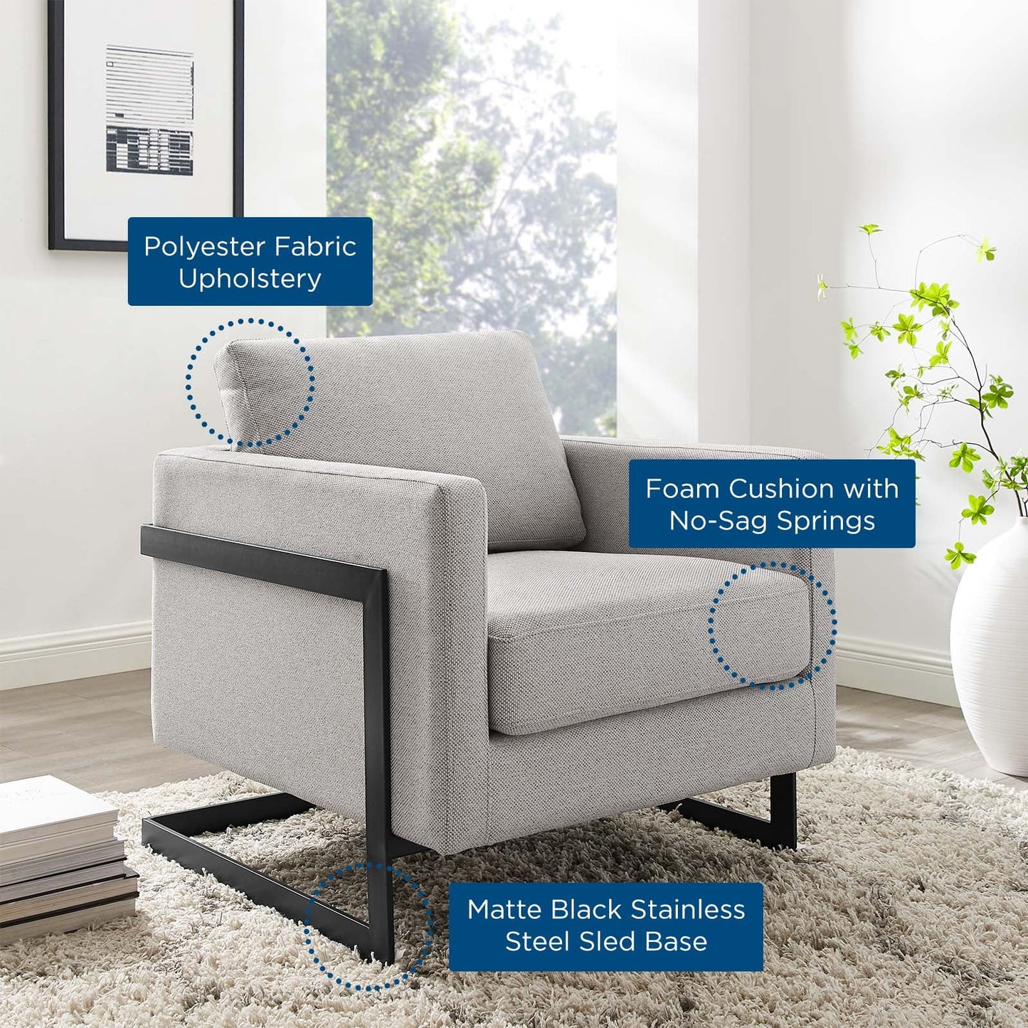 Nava Upholstered Accent Chair