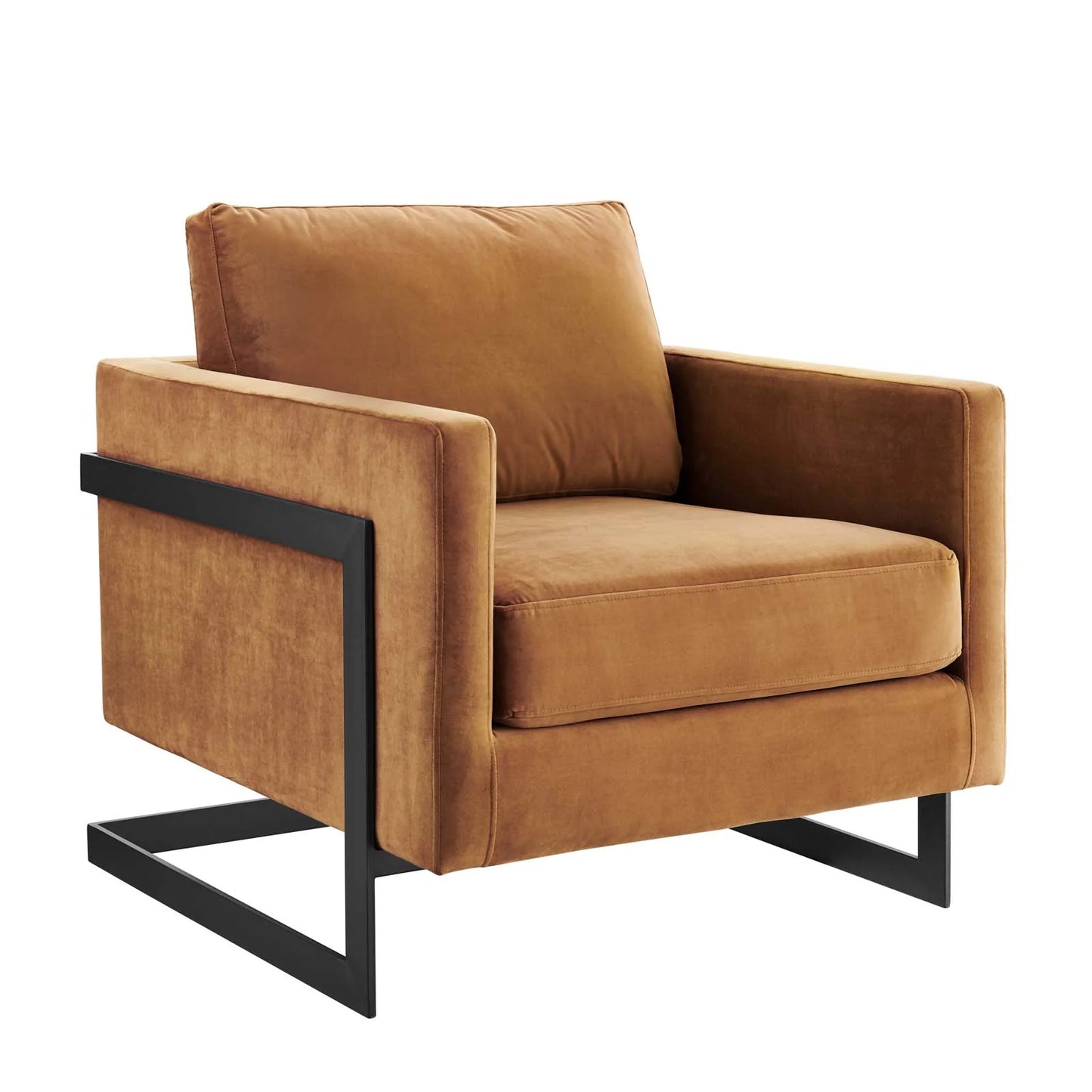 Nava Vegan Leather Accent Chair