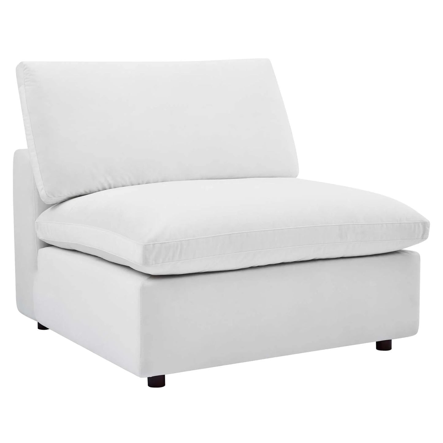 Tobi Overstuffed Velvet 8-Piece Sectional Sofa