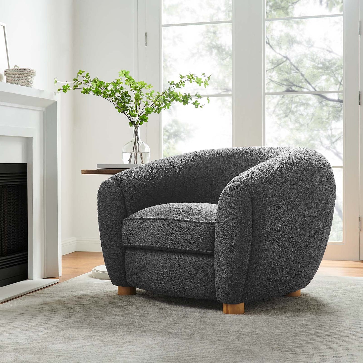 Ona Boucle Armchair