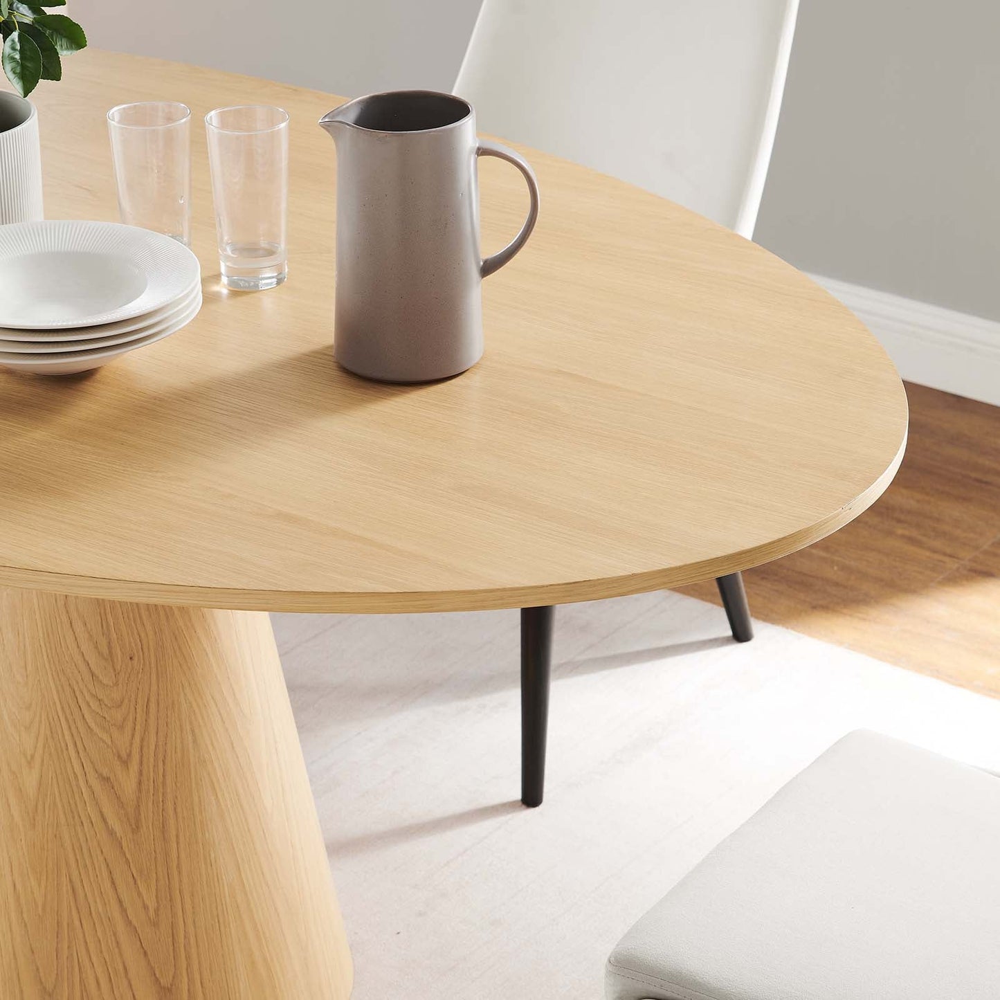 Aria 75" Oval Dining Table