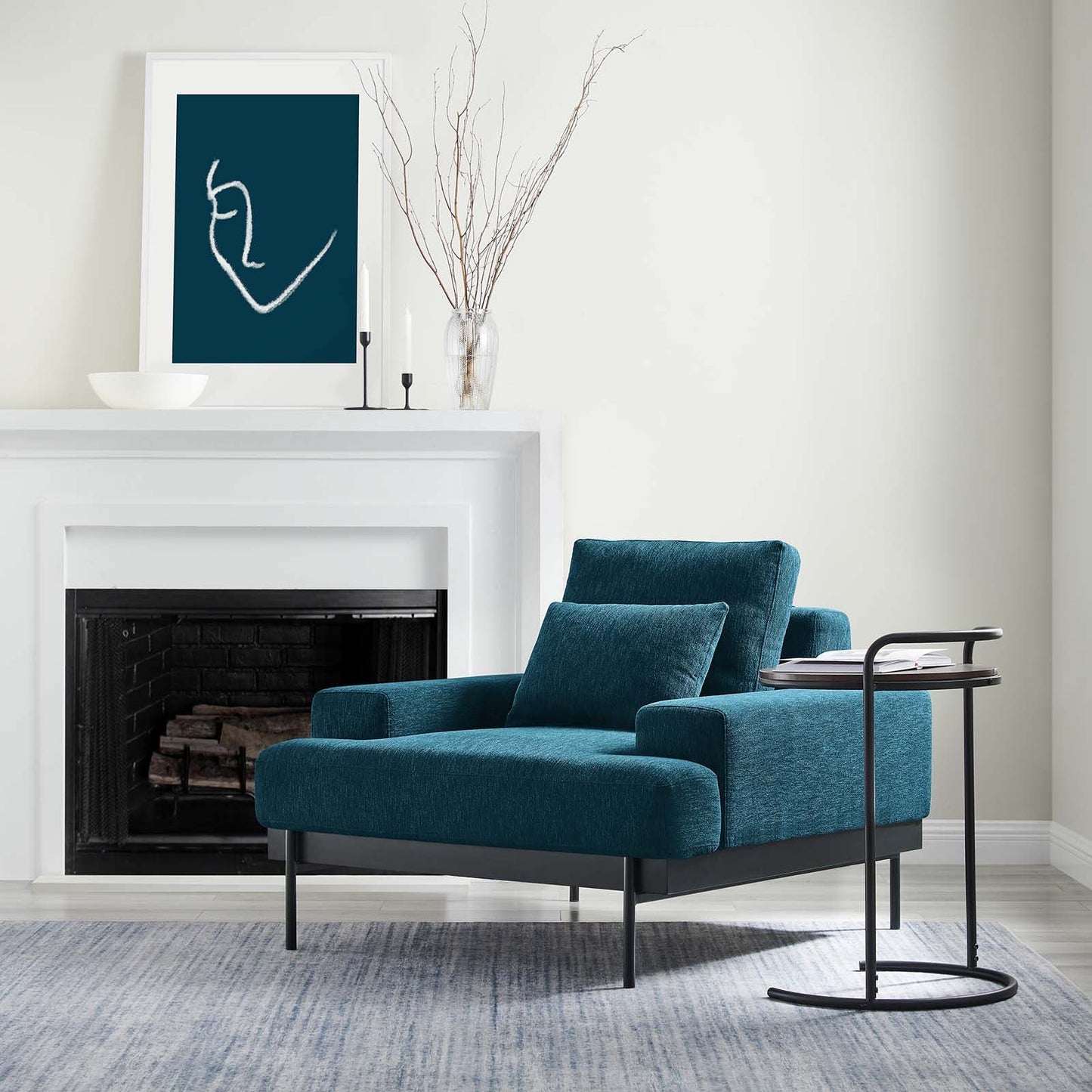 Zan Upholstered Armchair