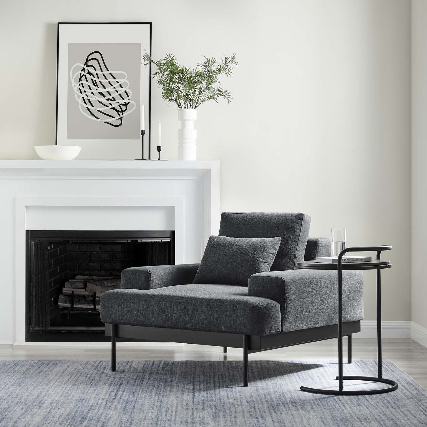 Zan Upholstered Armchair