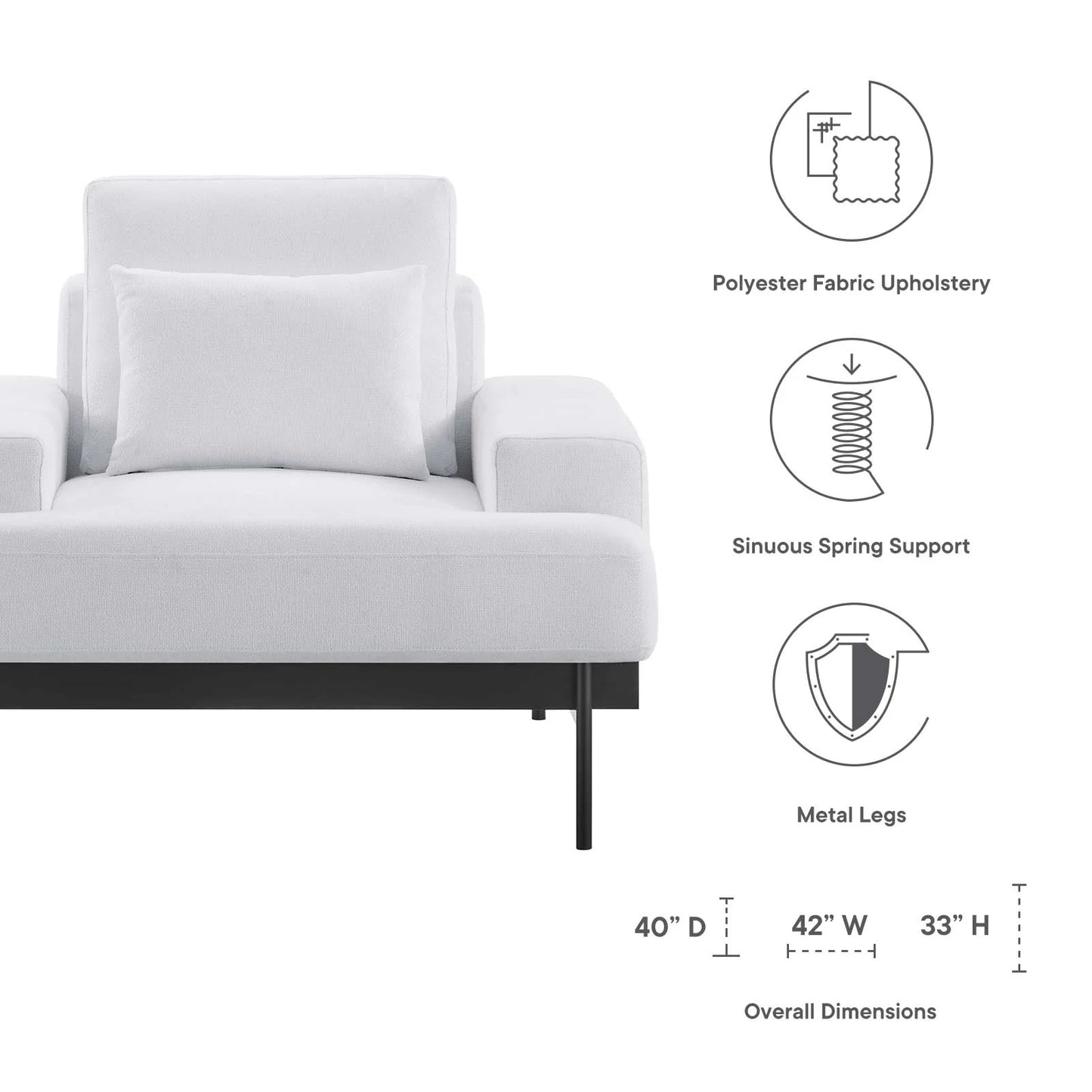 Zan Upholstered Armchair