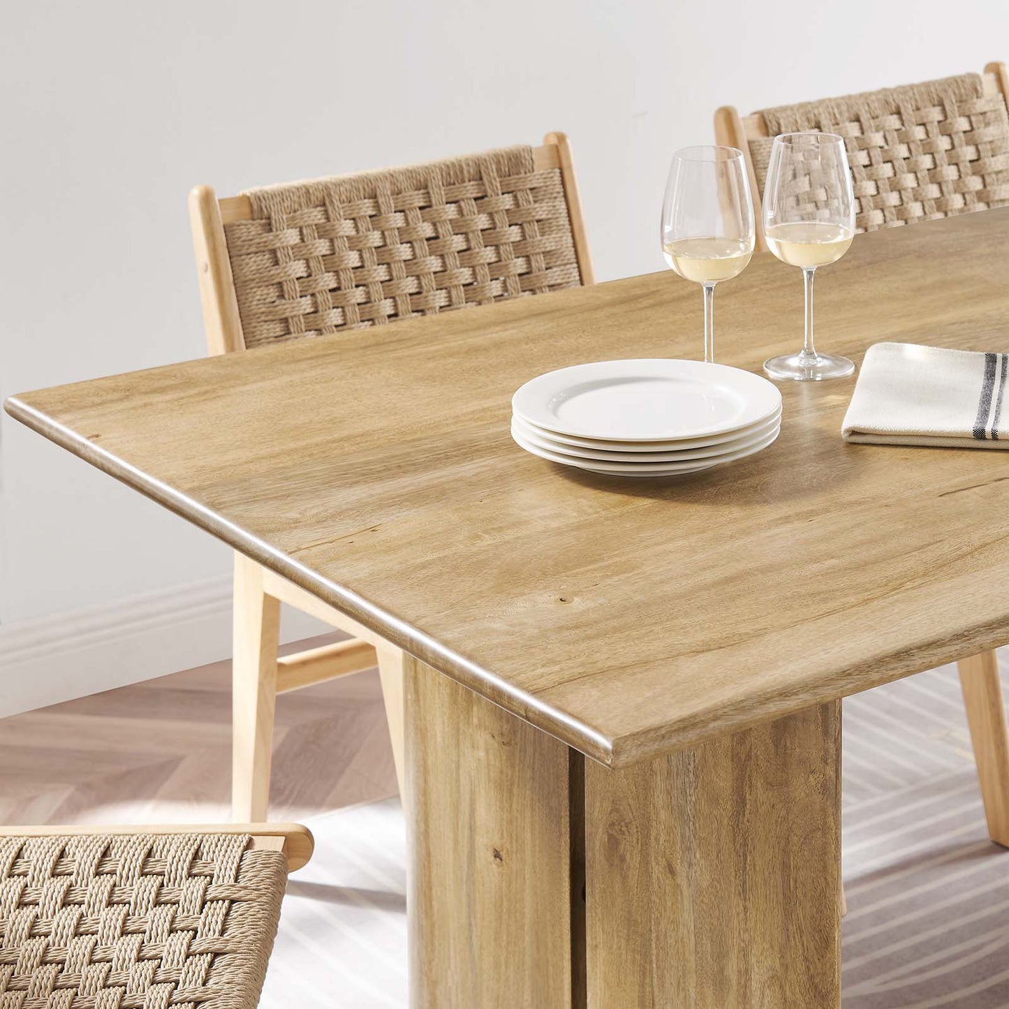 Kala 72" Wood Dining Table