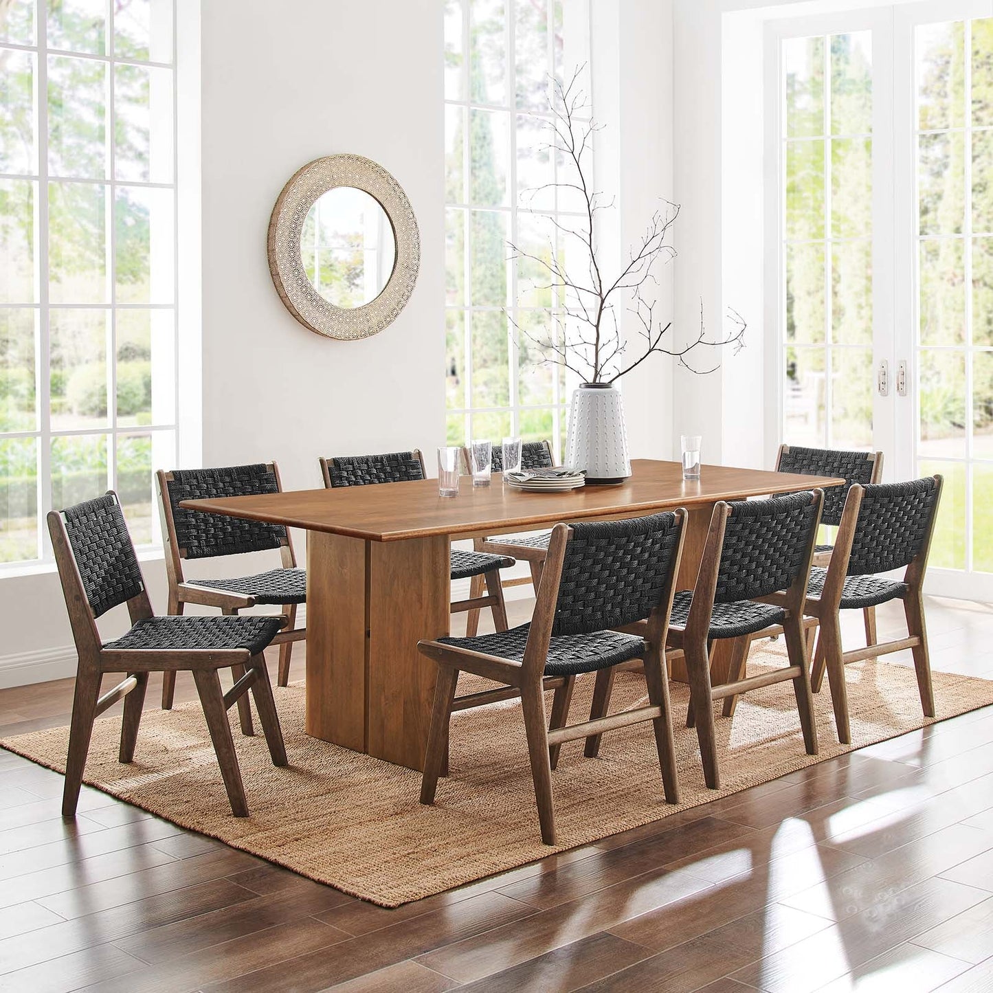 Kala 86" Wood Dining Table