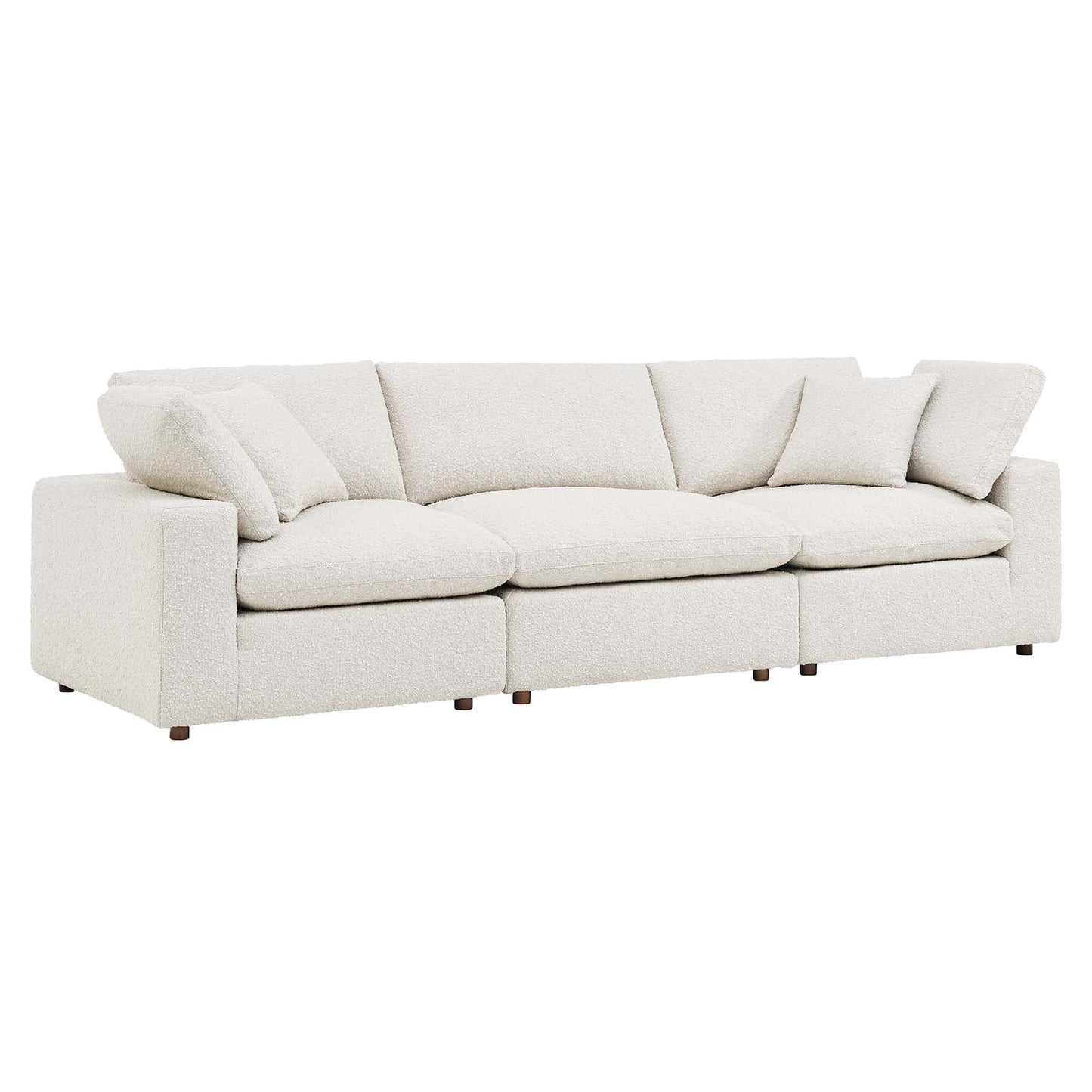 Tobi Overstuffed Boucle Sofa