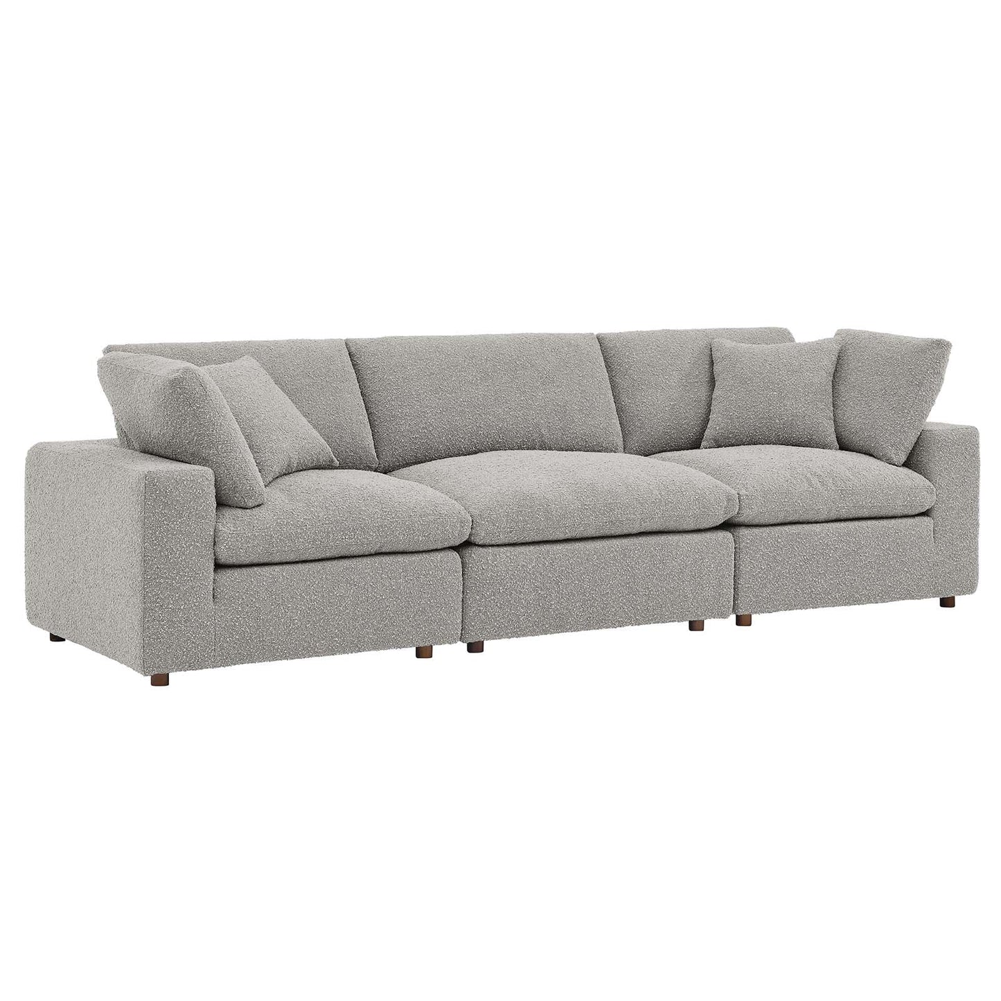 Tobi Overstuffed Boucle Sofa