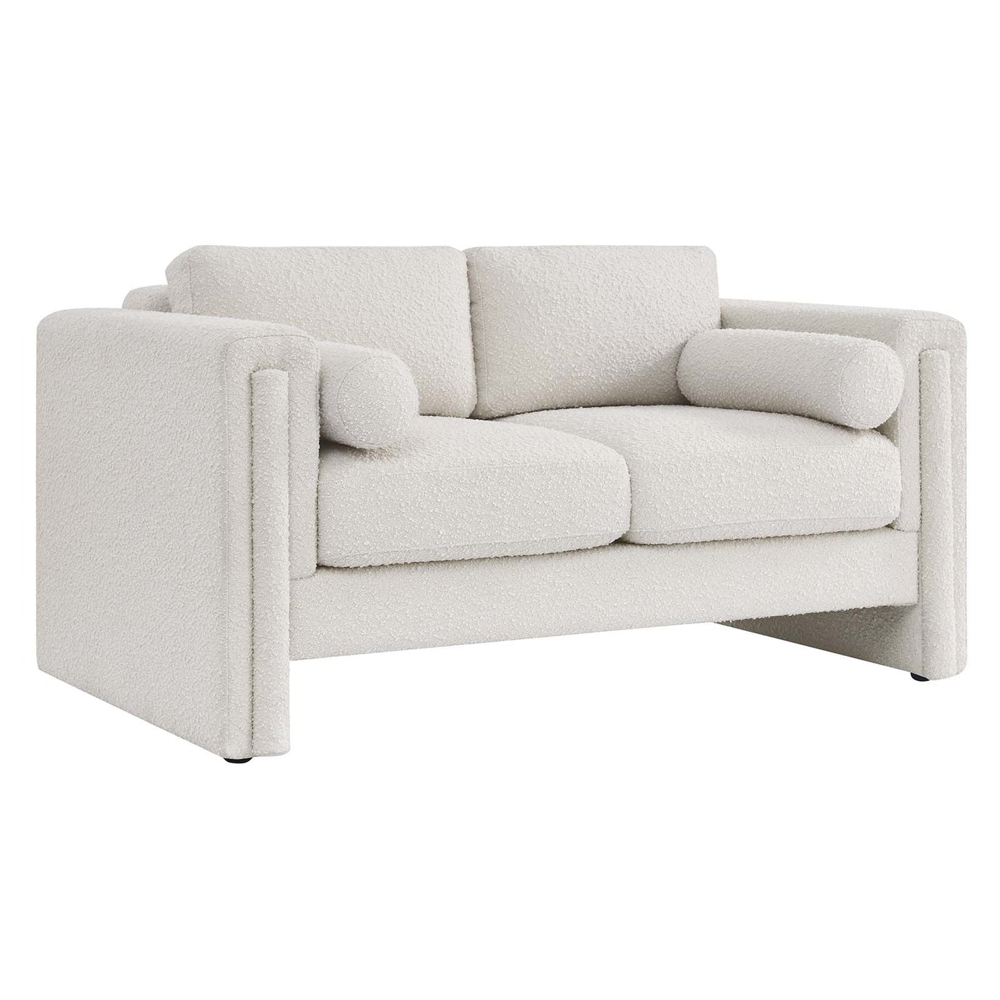 Taza Boucle Loveseat
