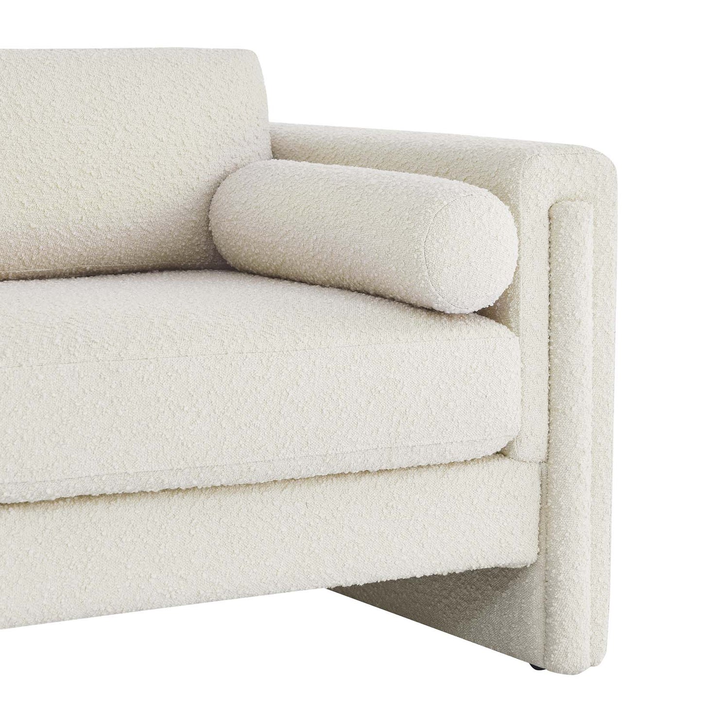 Taza Boucle Loveseat
