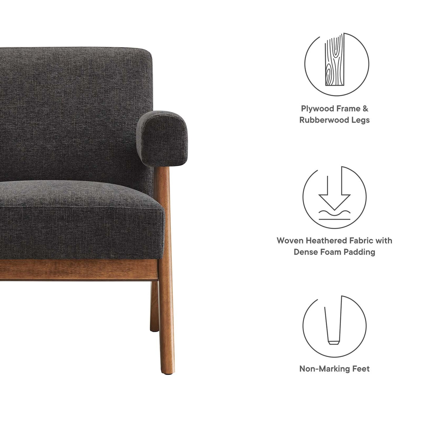 Taara Upholstered Arm Chair