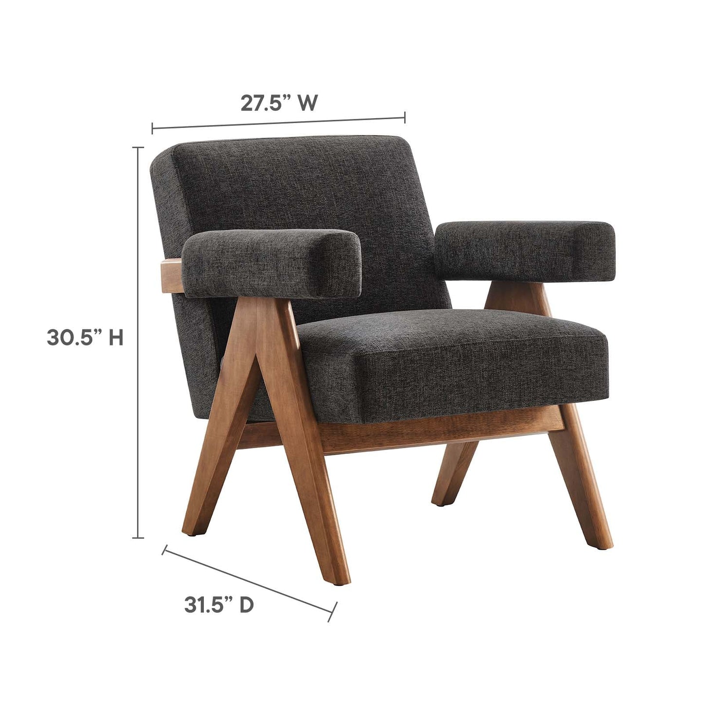 Taara Upholstered Arm Chair