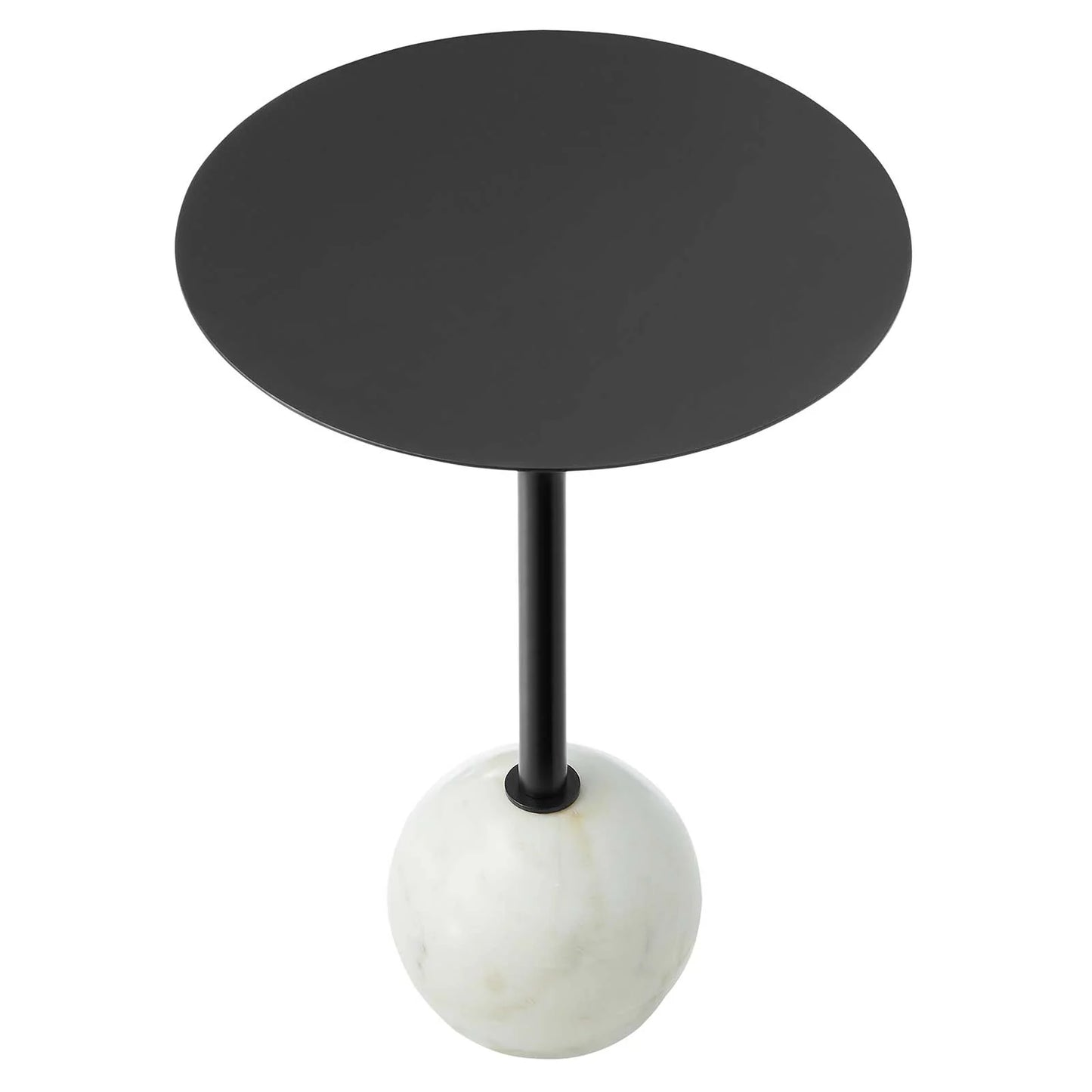 Aliza Round Marble Side Table