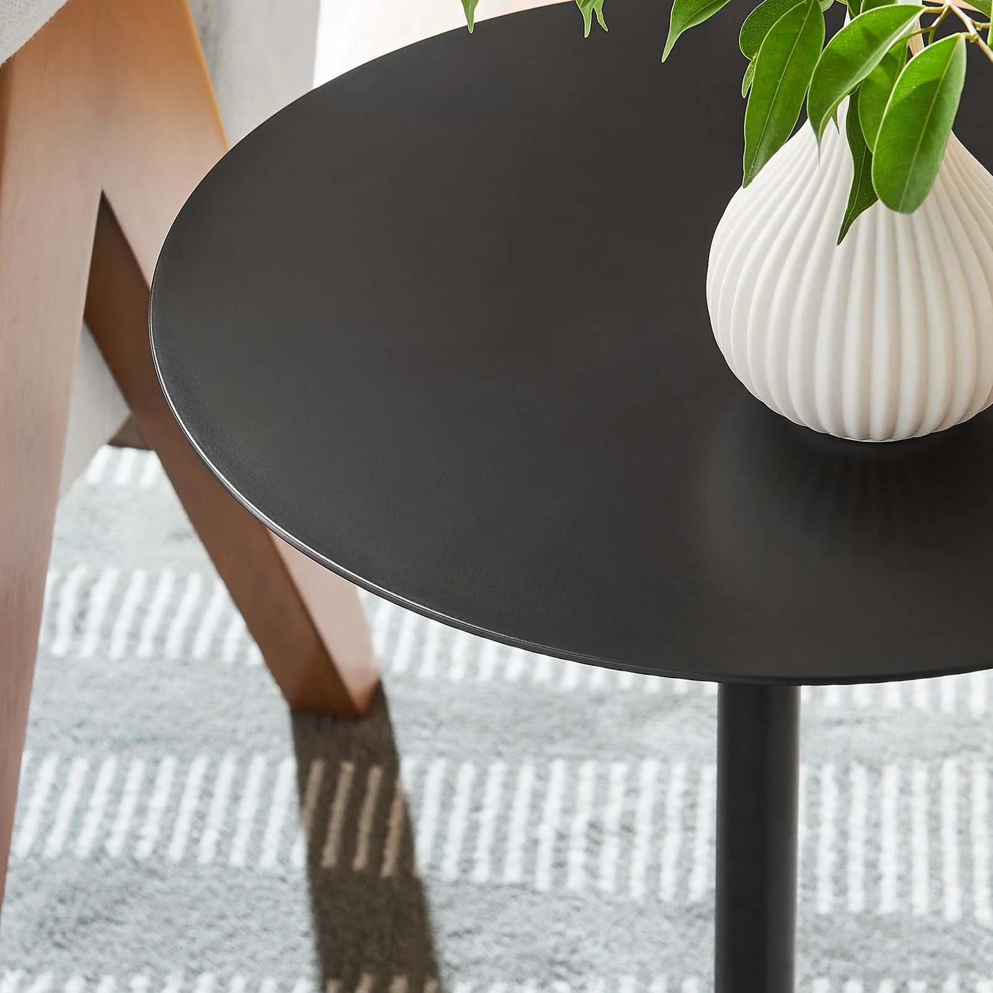 Aliza Round Marble Side Table