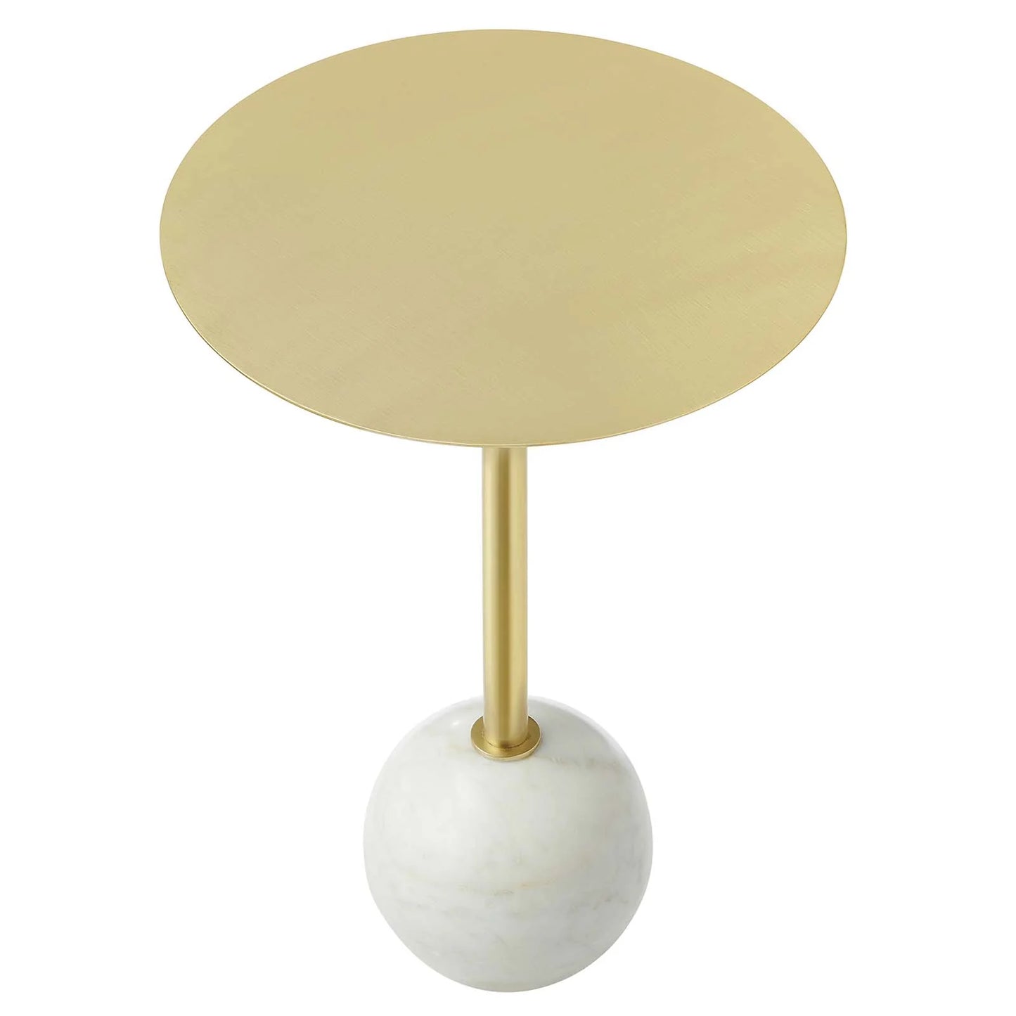 Aliza Round Marble Side Table
