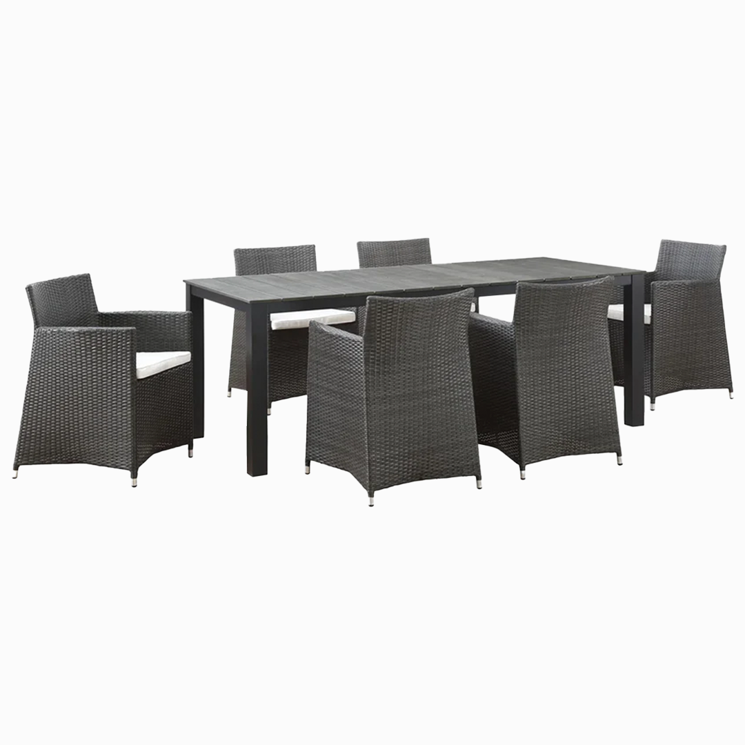 Naz 7 Piece Outdoor Dining Set
