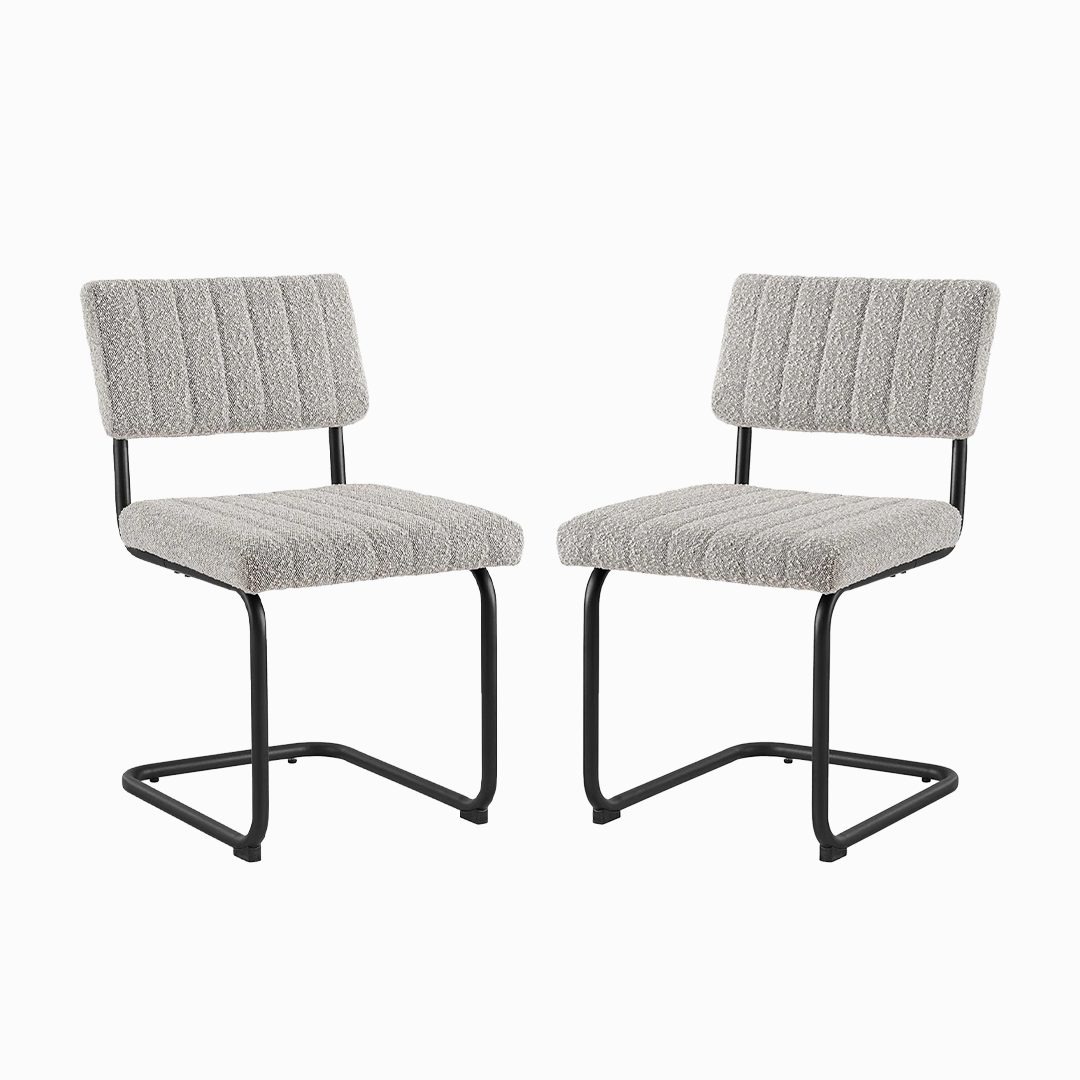 Parity Boucle Dining Side Chairs - Set of 2