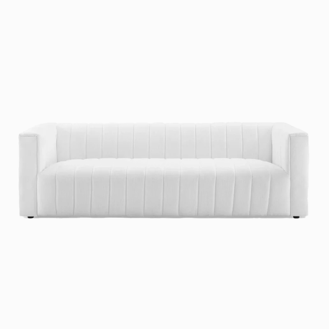 Kano Channel Tufted Upholstered Sofa