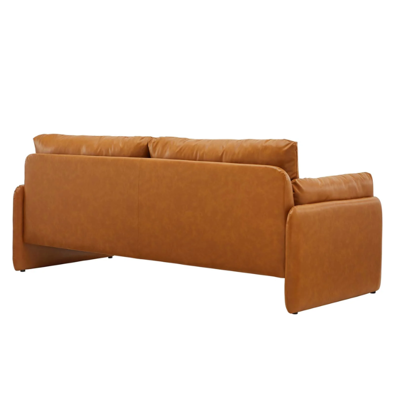 Raja Vegan Leather Sofa