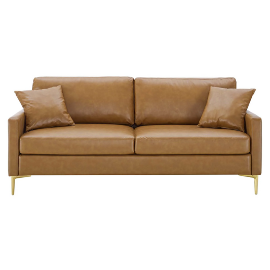 Ana Vegan Leather Sofa