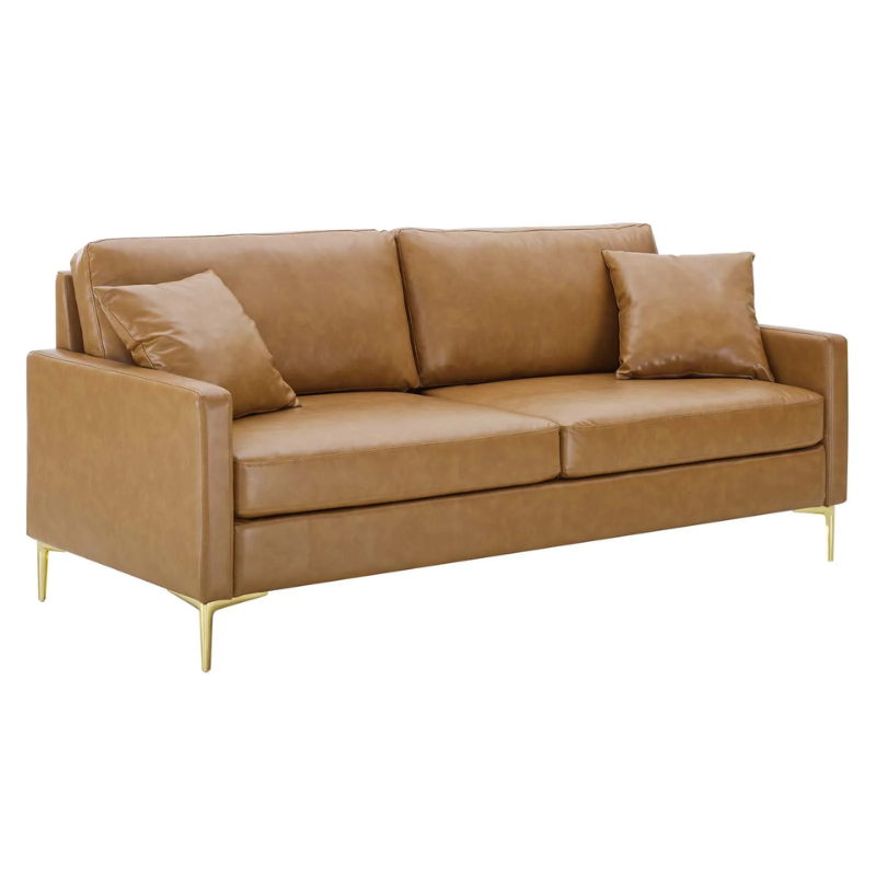 Ana Vegan Leather Sofa