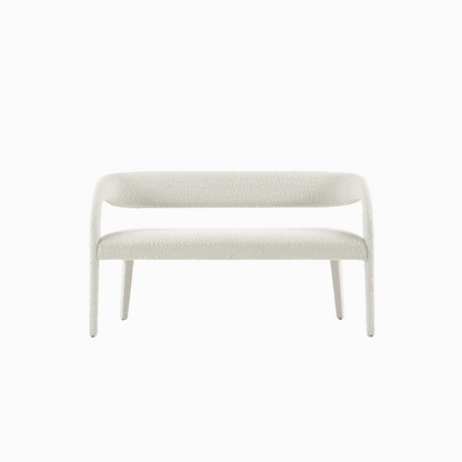 Aara Boucle Accent Bench