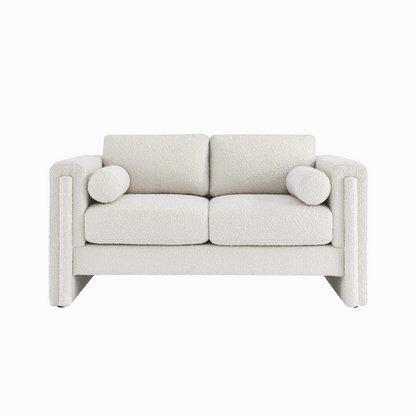 Taza Boucle Loveseat