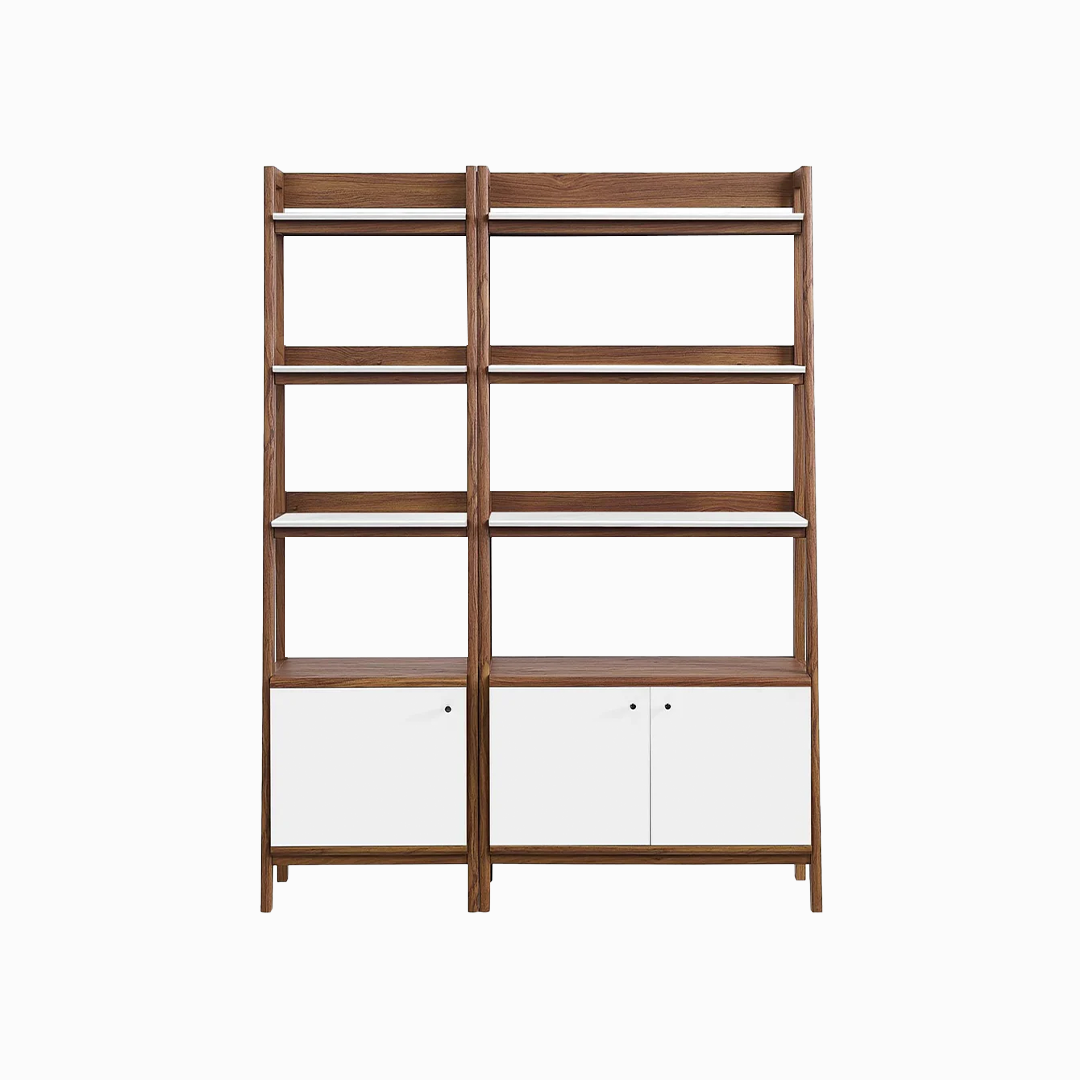 Bixby Wood Bookshelves - Set of 2
