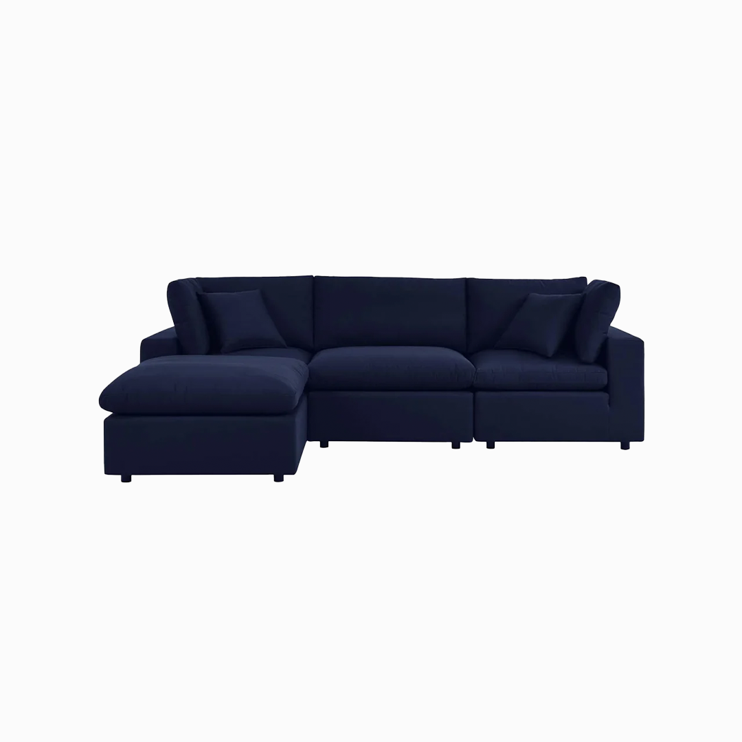 Commix 4-Piece Sunbrella® Outdoor Patio Sectional Sofa
