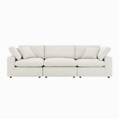 Tobi Overstuffed Boucle Sofa