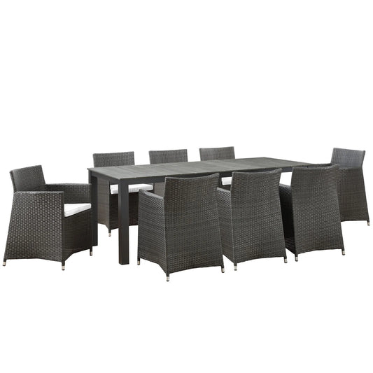 Naz 9 Piece Outdoor Dining Set