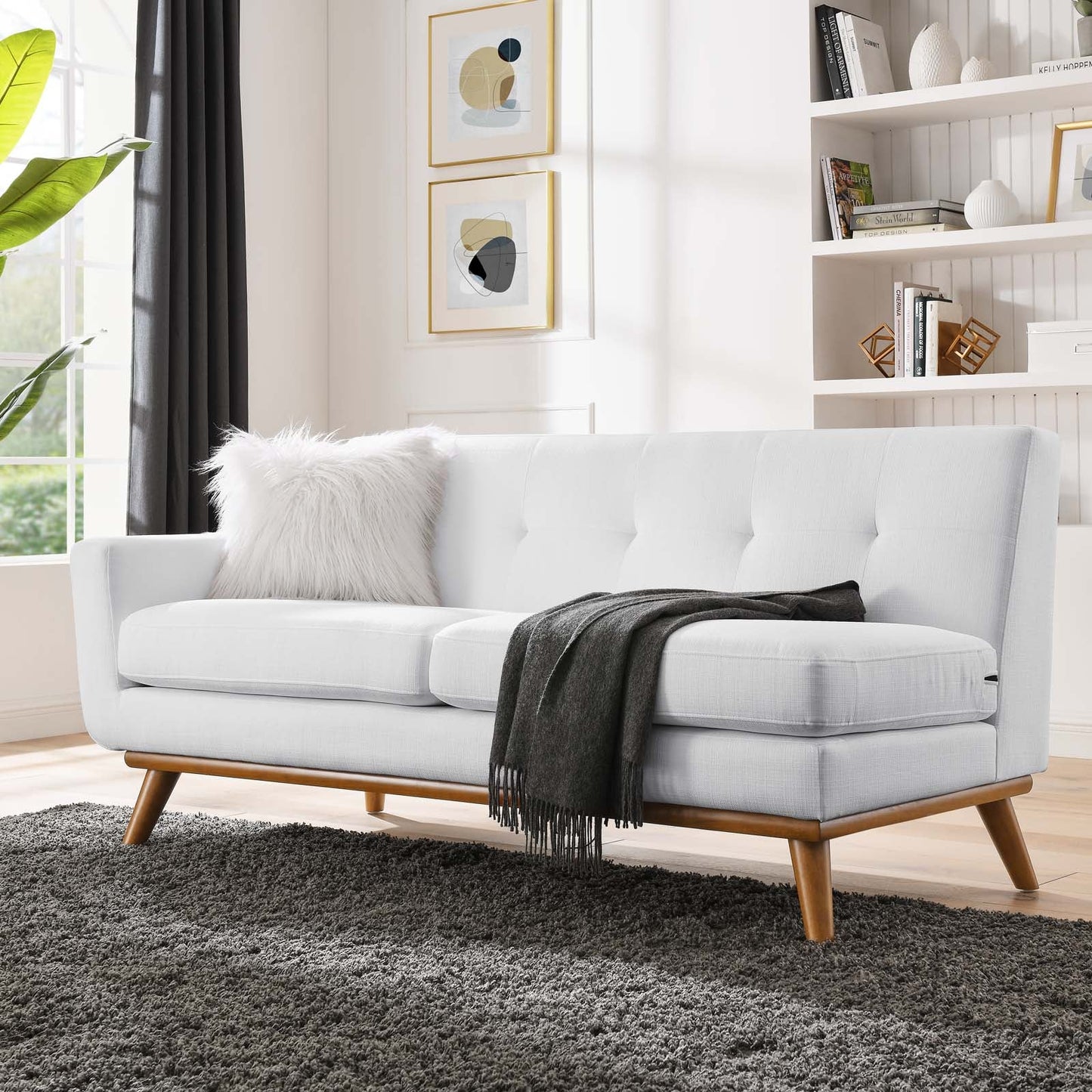 Avra Left-Arm Upholstered Loveseat