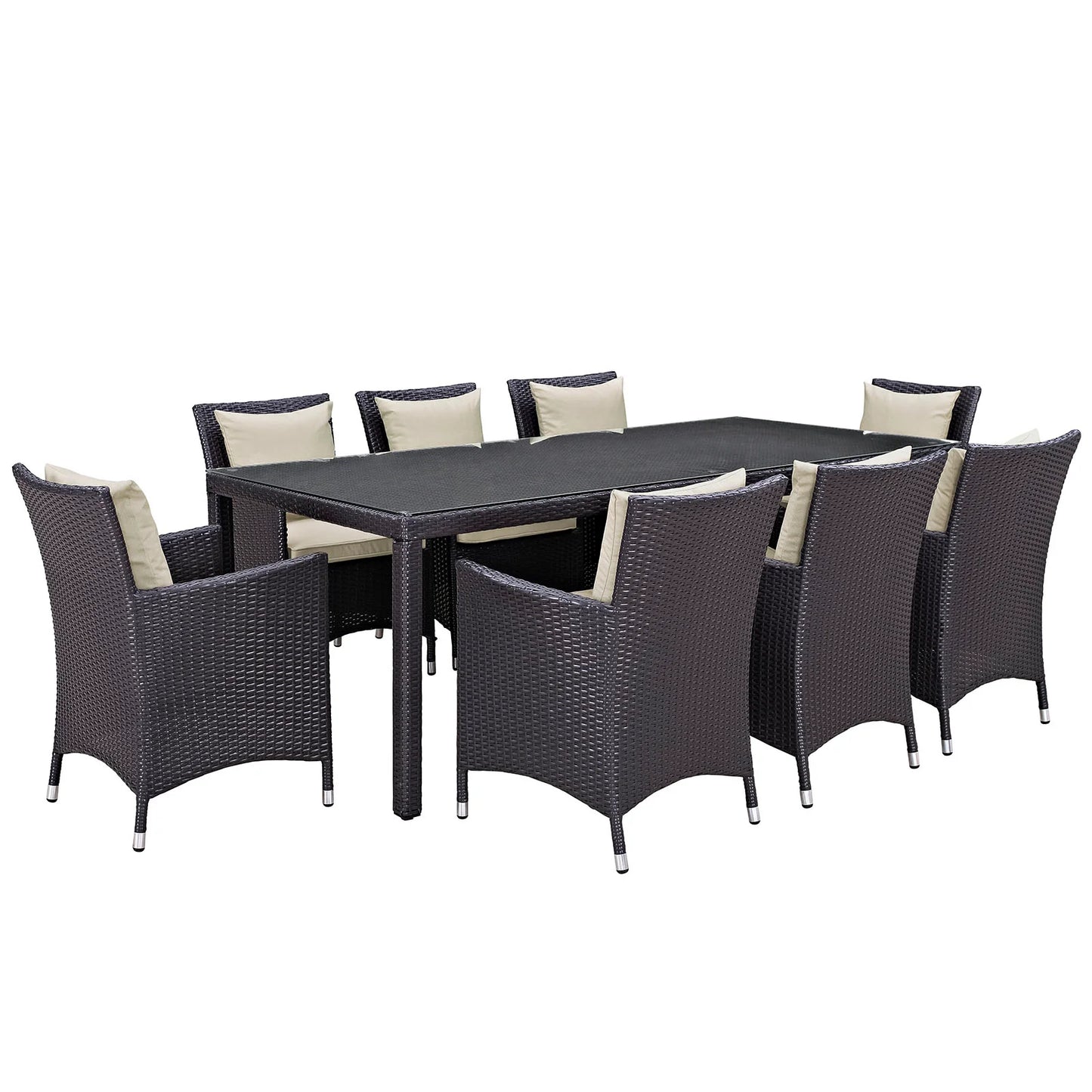 Ryna 9 Piece Outdoor Dining Set