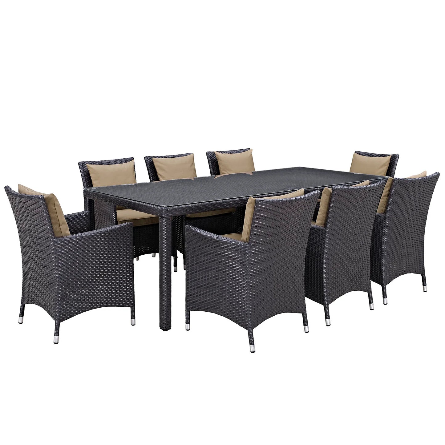 Ryna 9 Piece Outdoor Dining Set