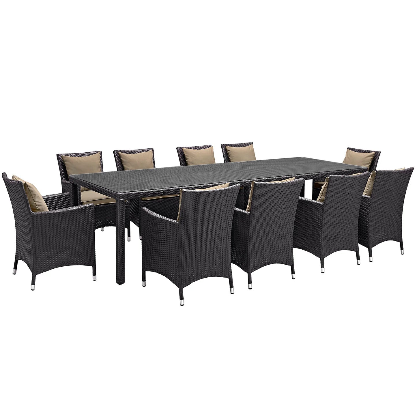 Ryna 11 Piece Outdoor Dining Set