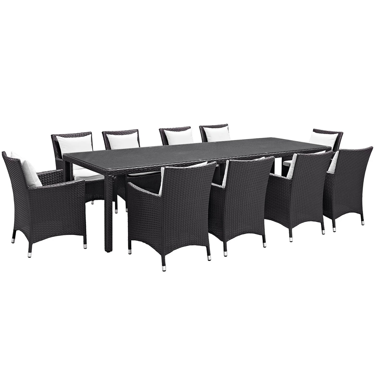 Ryna 11 Piece Outdoor Dining Set